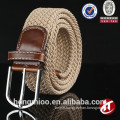 Colorful leisure elastic stretch fabric belt braided belt for men